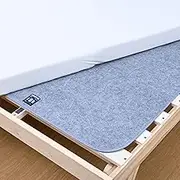 Yamazen AJS-D(LGY) Dehumidifying Sheet, Double Filled with Diatomaceous Earth, Washable, Dust Mites, Mildew Resistant, Deodorizing, Moisture Absorption, Mattress for Bedding, Dehumidifying Mat,