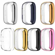 For Redmi Watch 3 Full-package Electroplating Protective Case PC + Tempered Film