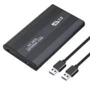 2.5inch External Hard Drives Enclosure USB3.0/USB2.0 Metal Installation Case