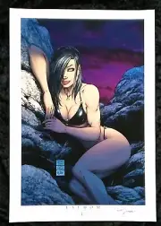 FATHOM BLACK FRIDAY SDCC 2021 ART PRINT MICHAEL TURNER & PETER STEIGERWALD 13x19
