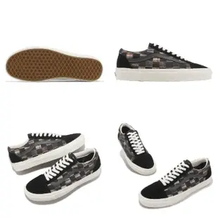 【VANS】休閒鞋 Old Skool 36 DX 男鞋 女鞋 黑 棕 棋盤格 麂皮 經典 帆布 情侶鞋(VN0A4BVQJ4E)