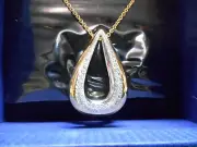 NEW Swarovski Teardrop Groove Pendant #5252854 CRY/MIX JTP