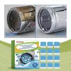 12pcs Washing Machine Sink Cleaner Effervescent Drum Cleaning Tablet }! цэ αа (⭐