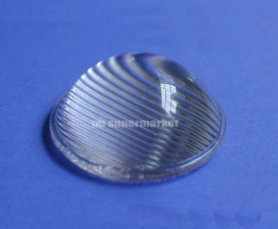 10pcs 51mm Striped Convex Glass Led Lens for Led Spotlight Car Light Flashlight