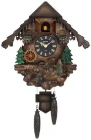 RHYTHM Cuckoo Clock Wall Clock [Made in Japan] Made in Japan Cuckoowald Music Bo