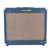 Strauss SVT-15R 15 Watt Valve Combo Amplifier with Reverb (Blue)