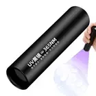 UV 365nm Flashlight Pet Blacklight Detector Ultra Violet Ultra Bright USB Charge