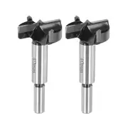 2pcs Forstner Drill Bit 40mm (1-9/16") K30/C1 Carbide Wood Hinge Hole Opener