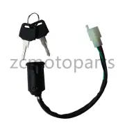 4 Wire On Off Ignition Key Switch 50cc-125cc ATV Dirt Bike TaoTao Roketa Kandi