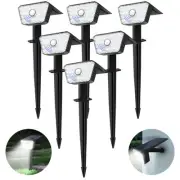 Solar Lights Outdoor Motion Sensor Landscape Lighting Solar Spotlights Waterp...