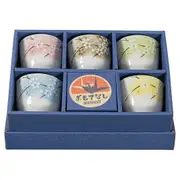 Omotenashi Hanari Set of 5 Tea Cups - 190ml
