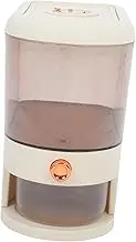 Hoement Visible Airtight Rice Dispenser Easy to Clean Kitchen Storage Container for Rice Flour Nuts and Snacks Capacity with Measurement System for Accurate Portion Control