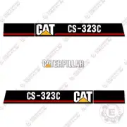 Fits Caterpillar CS323C Decal Kit Vibratory Soil Compactor Decals CS-323C