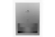 Dolphy Hot or Cold Recessed Stainless Steel Hand Dryer - Silver | Automatic, Energy-Efficient, Touchless Wall-Mount Dryer for Commercial Bathrooms
