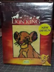 Disney The Lion King Simba Latch Hook Kit Pride 15"x20" NIB Caron International