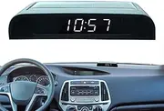 Solar Clock for Car - Compact Dashboard Clock, Car Digital Clocks | Auto Interior Clock Car Decoration, Vehicle Adhesive Clock Watch for Vehicles Car Interior Decoration Electronic Accessories