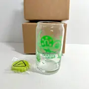 Set of 2 Dogfish Head Treehouse Can Glasses w/ Bottle Cap Opener