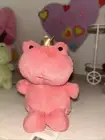Jellycat Crowning Croaker Pink Frog W/Crown Prince Plush Toy Retired Jelly Cat