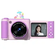 S6 4K Digital Camera 8X Zoom Childrens Camera 100W Retro Ccd Portable Camera 2.4 Inch Screen Selfie Camera For Girls Boys Gifts