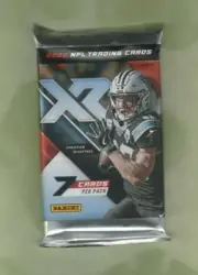 2020 Panini XR Football Unopened Pack With Autograph In Pk. +++$$$