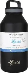 Cheeki Stainless Steel Bottle Adventure Insulated Black 2L