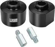 Pair Bump Stop Mount Lift Kit Spacers Compatible with Ford F150 81-96 / Ranger 83-96 / F250 SD F350 SD 99-20 2WD, J2-LK-FD-F-015-BK