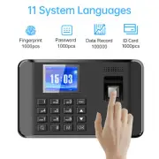 Bisofice Fingerprint Time Clock Checkingin Password Attendance Machine M7F0