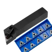 New Holder + TNMG160404 Carbide Aluminum Inserts MTJNR1616H16 Lathe Turning Tool