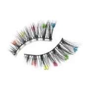 EYLURE Faux Mink Strip Lashes +Adhesive QUEEN OF HEARTS reusable eye lash glue