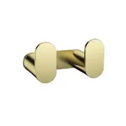 Meir Curvae Double Robe Hook Tiger Bronze MRRH-2D00N-PVDBB