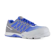 Reebok Work Women's Speed TR Composite Toe ESD Athletic Work Shoe Grey/Blue - RB