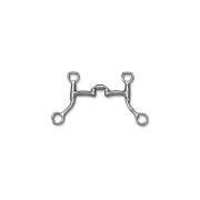 Myler Bits Myler SS 5 HBT Shank Correctional Low Port Barrel
