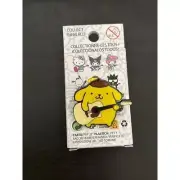 Loungefly Hello Kitty and Friends Pompompurin Guitars Enamel Pin