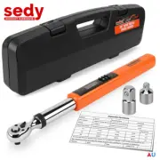 Digital Torque Wrench 3/8 Inch Drive Electronic Adjustable Torque Range 44ftlb