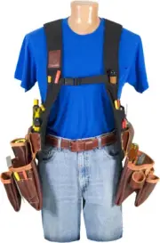 Occidental Leather 2550LH Stronghold SuspendaVest Leather Package Left Handed