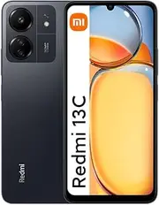 [Xiaomi] Redmi 13C Unlocked 4G LTE Smartphone, 6GB RAM 128GB ROM Octa-core, 6.74 Inch 90Hz Display, 50MP AI Triple Camera, 5000mAh Battery 18W Fast Charging, Dual SIM MIUI 14 (Midnight Black)