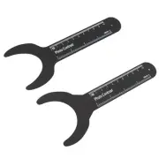2Pcs Dental Contrast Black Contraster Metal Photography Background Board Wit HR6