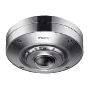 Hanwha Techwin 12MP Stainless Steel IR Fisheye Camera, XNF-9010RS