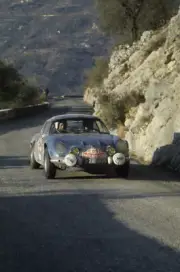 Jean Vinatier Jean Francois Jacob Alpine A110 1968 Rally Car Old Photo 13