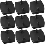 FELTECHELECTR 20pcs Bed Slat Holders Center Caps End Clips for Bed Frame Replacement Parts Plastic Slat Caps