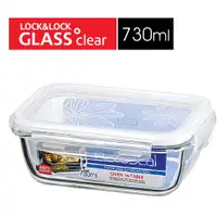 在飛比找蝦皮購物優惠-樂扣樂扣第三代耐熱玻璃保鮮盒長方形730ML(LLG430)