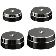 Stainless Steel Speakers Spikes Foot Pad Improved Low Frequency Response