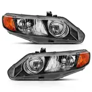 Anzo USA 121547 Crystal Headlight Set Fits 06-11 Civic (for: Honda)