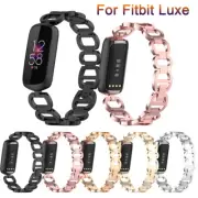 Stainless Steel Band Metal Bracelet For Fitbit Luxe Wristwatch Strap Accessories