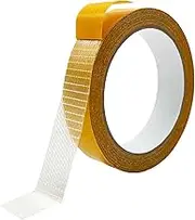 Total Tape Double Sided Fabric Tape, Multifunctional Double Sided Carpet Tape, High Stickiness Strong 2 Sided Tape Clear Hollywood Fashion for Clothes