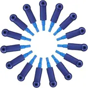 NOLITOY Brake Fluid Bleeder Adapter Kit Change Fluid Ease Keep Your Workspace Clean This 15pcs Tool Set