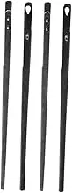GLSTOY 4pcs Leather Sewing Needles Set Steel Embroidery Needles for Hand Stitching Machine Perfect for Leather Craft Lacing