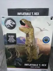 RUBIES FUNflatables Inflatable T. Rex Adult Deluxe Costume, One-Size