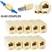 1-20x RJ45 Coupler Cat6Cat5e EthernetCable Extender Joiner LAN Adapter Connector