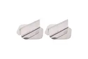 2x Appetito Stainless Steel Sandwich Toast Bread Slicing Cutting Guide Holder